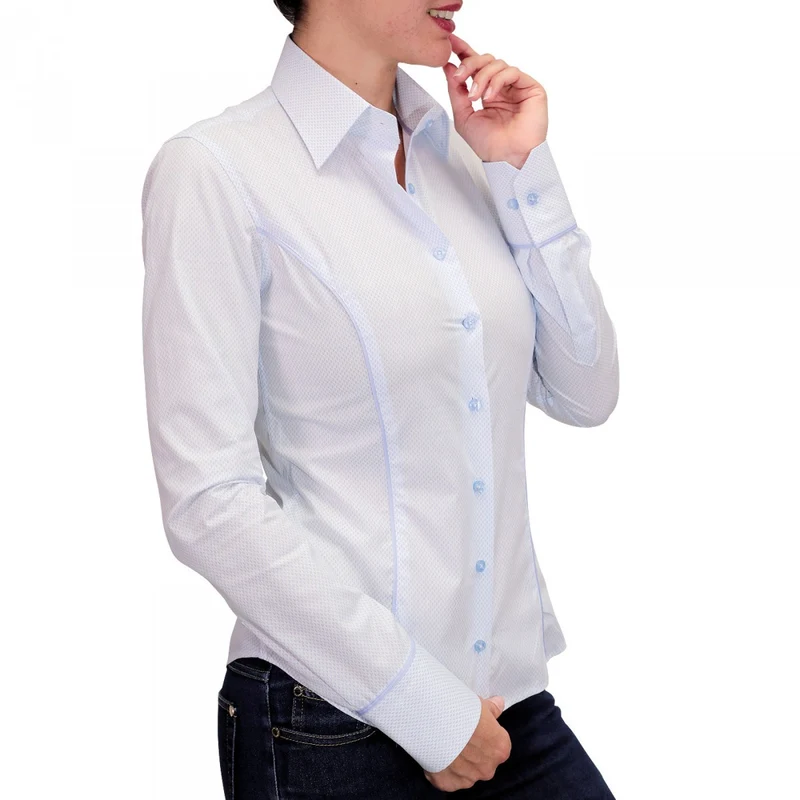 Chemise femme pastel coupe cintrée WATERLILY Andrew Mac Allister