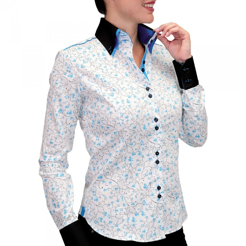 Chemise femme double bouton coupe cintrée PENELOPE Andrew Mac Allister