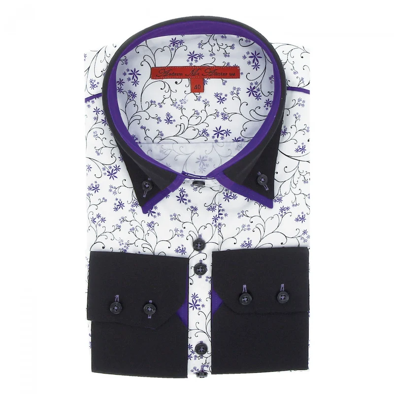 Chemise femme double bouton coupe cintrée PENELOPE Andrew Mac Allister
