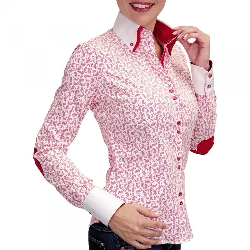 Chemise femme à coudièress coupe cintrée DROOPY Andrew Mac Allister