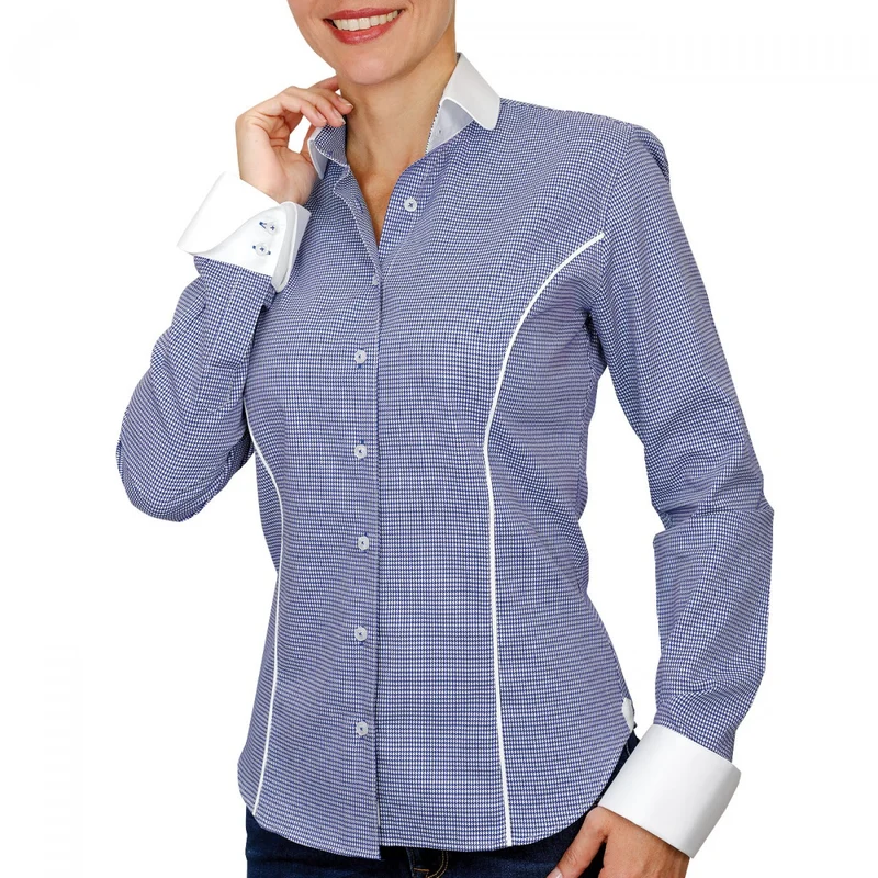 Chemise femme à col blanc coupe cintrée CHESTER Andrew Mac Allister