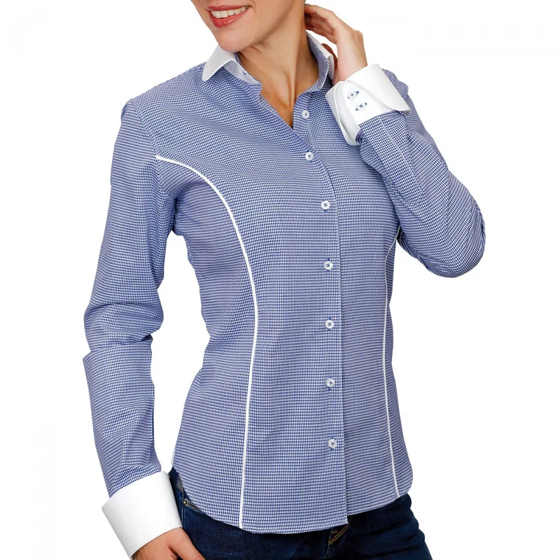 Chemise femme à col blanc coupe cintrée CHESTER Andrew Mac Allister