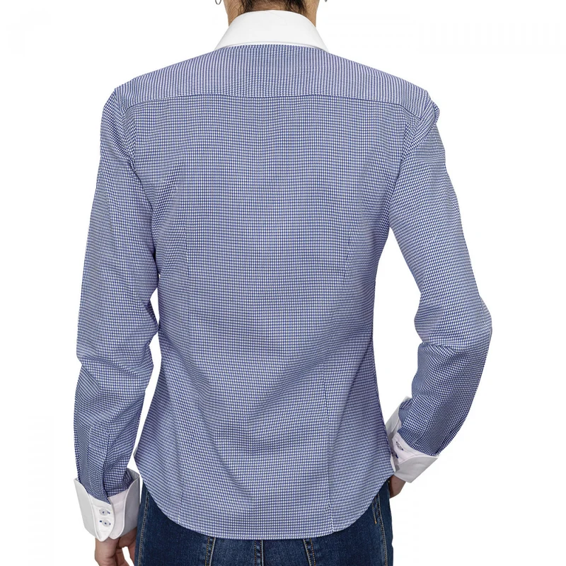 Chemise femme à col blanc coupe cintrée CHESTER Andrew Mac Allister