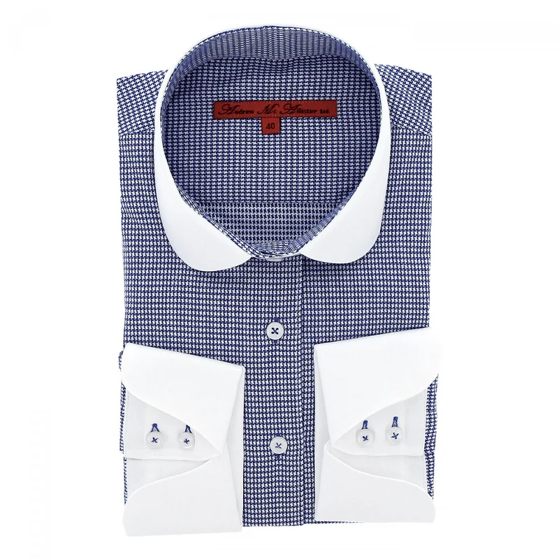 Chemise femme à col blanc coupe cintrée CHESTER Andrew Mac Allister