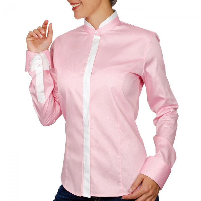 Chemise femme col mao coupe cintrée BECKY Andrew Mac Allister