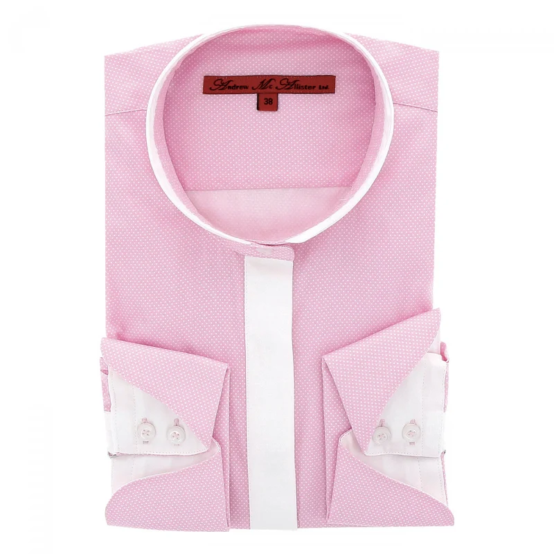 Chemise femme col mao coupe cintrée BECKY Andrew Mac Allister