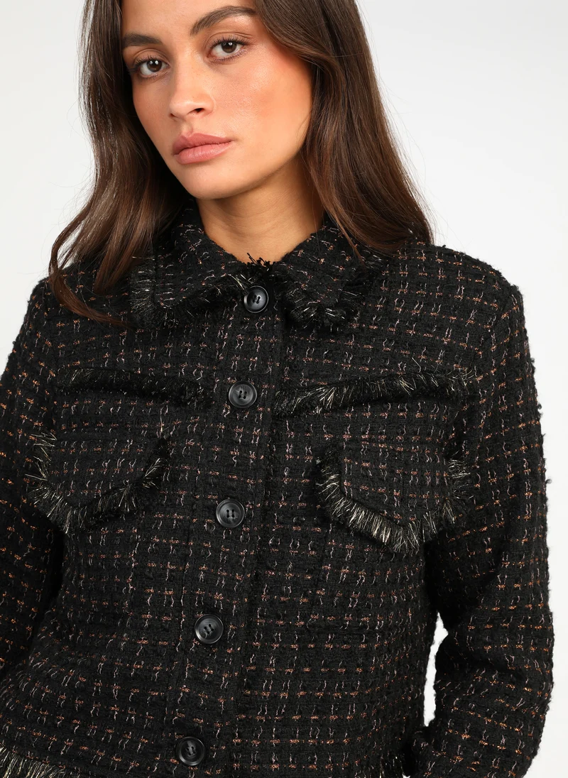 VESTE CRISTIANO noir