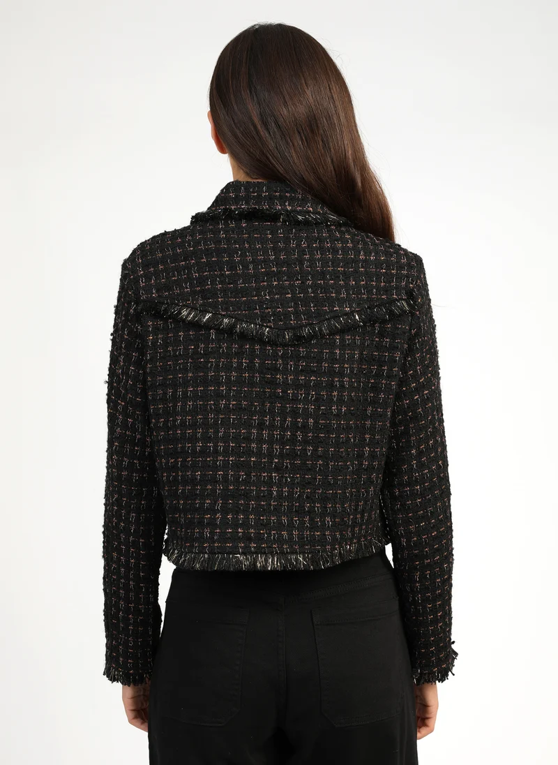 VESTE CRISTIANO noir