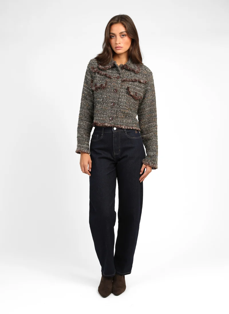 VESTE CRISTIANI chocolat