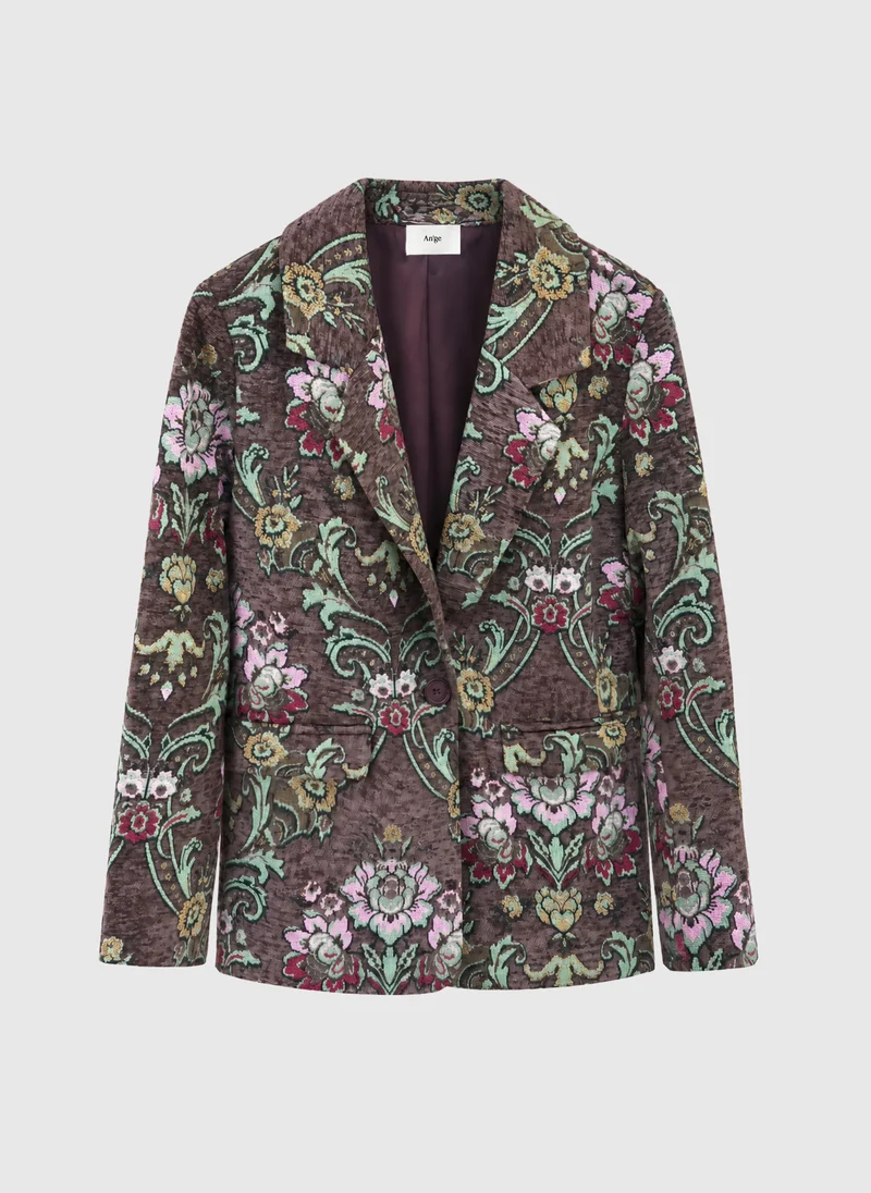VESTE HARLEMY marron