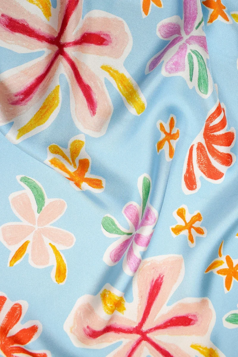 Foulard en soie Moana