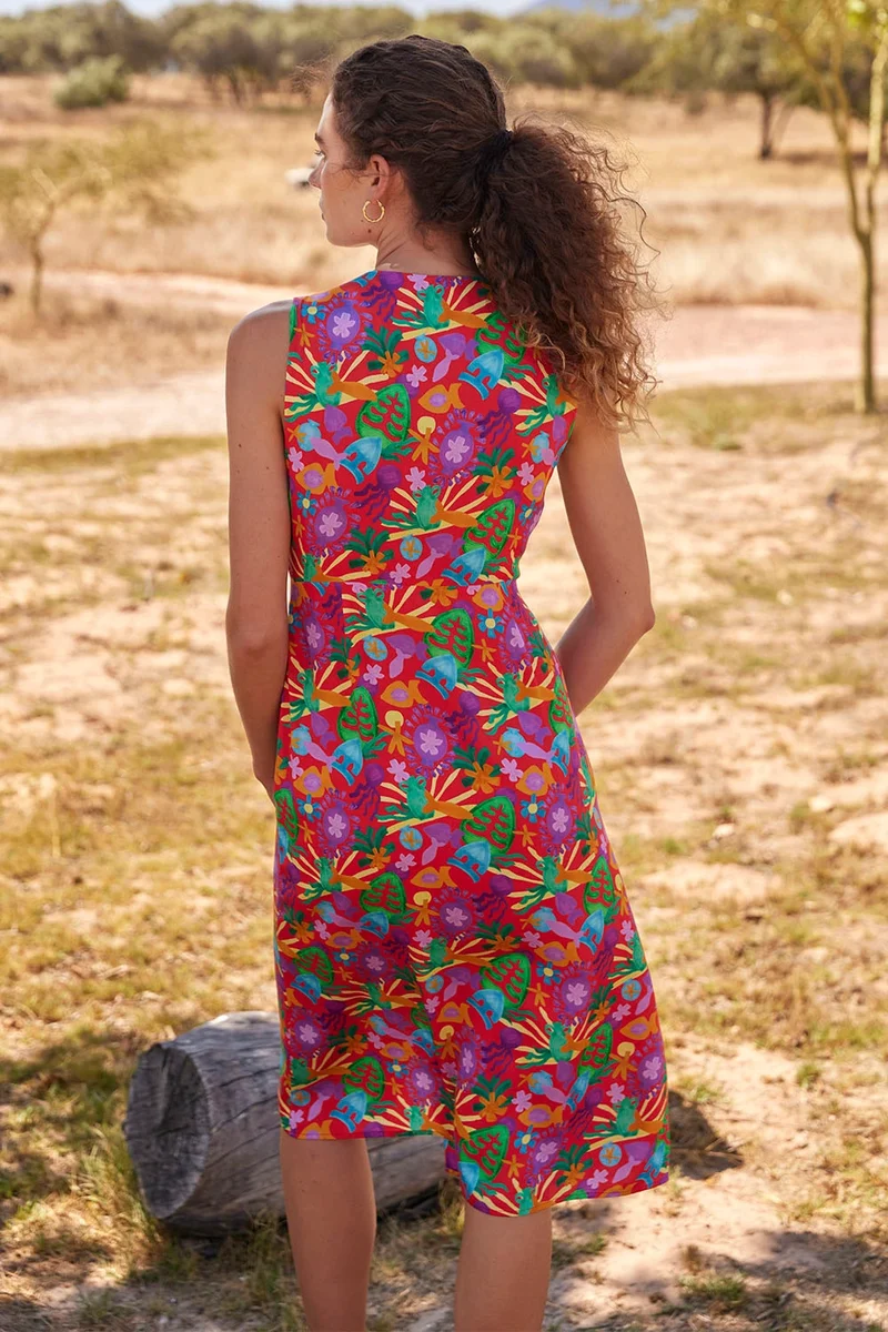 Robe Melusine Jungle