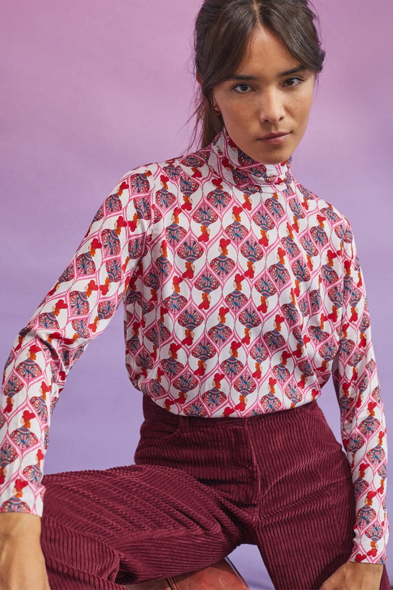 Blouse Impériale Dame de Cœur