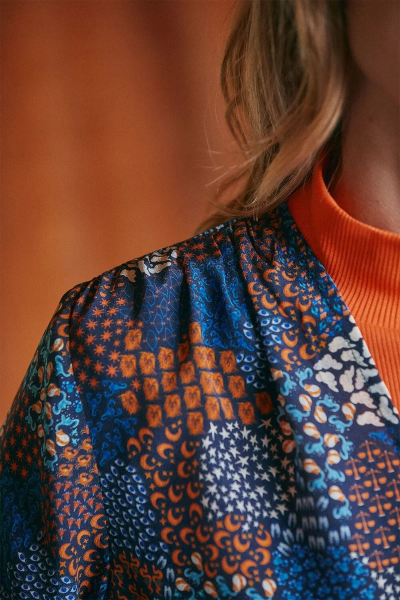 Blouse Envoutante en soie Zodiac