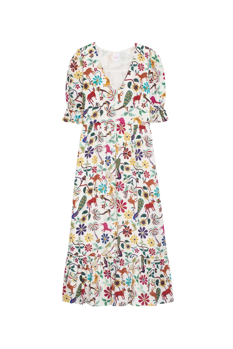 Robe Bohème imprimé Jaipur
