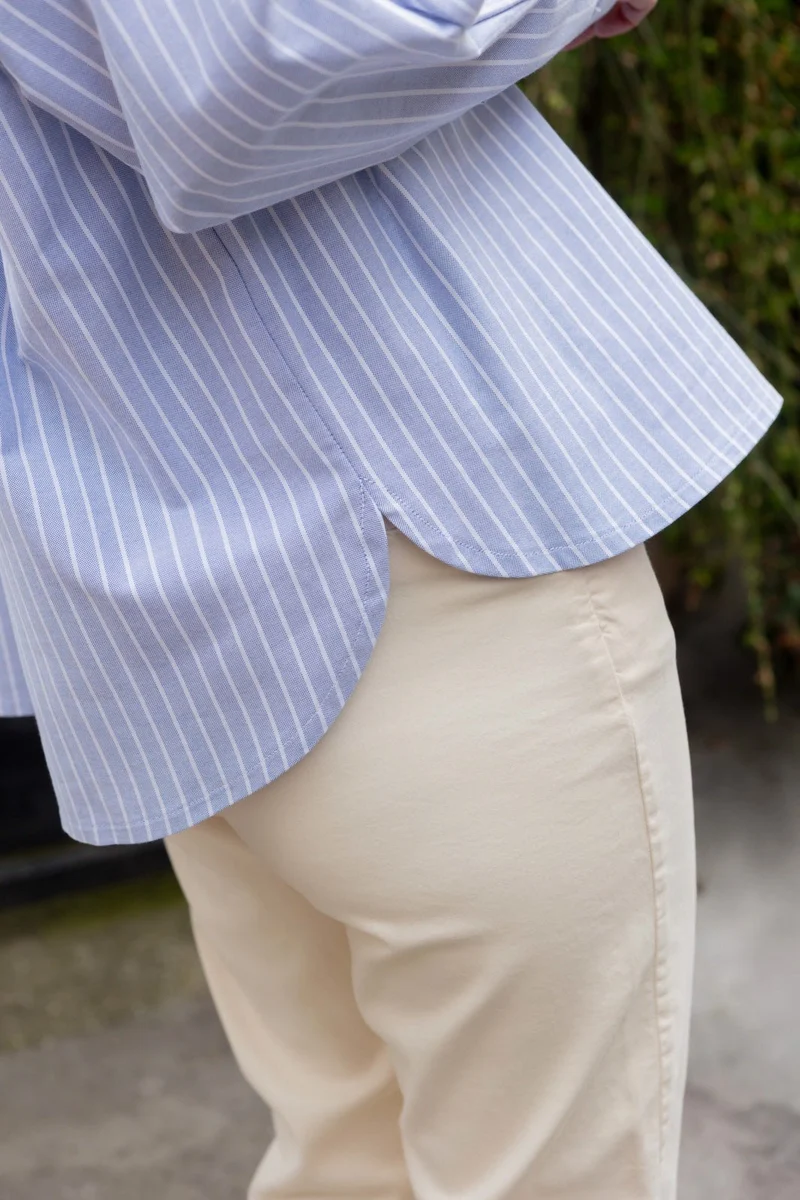 Chemise Sibylle - rayé bleu