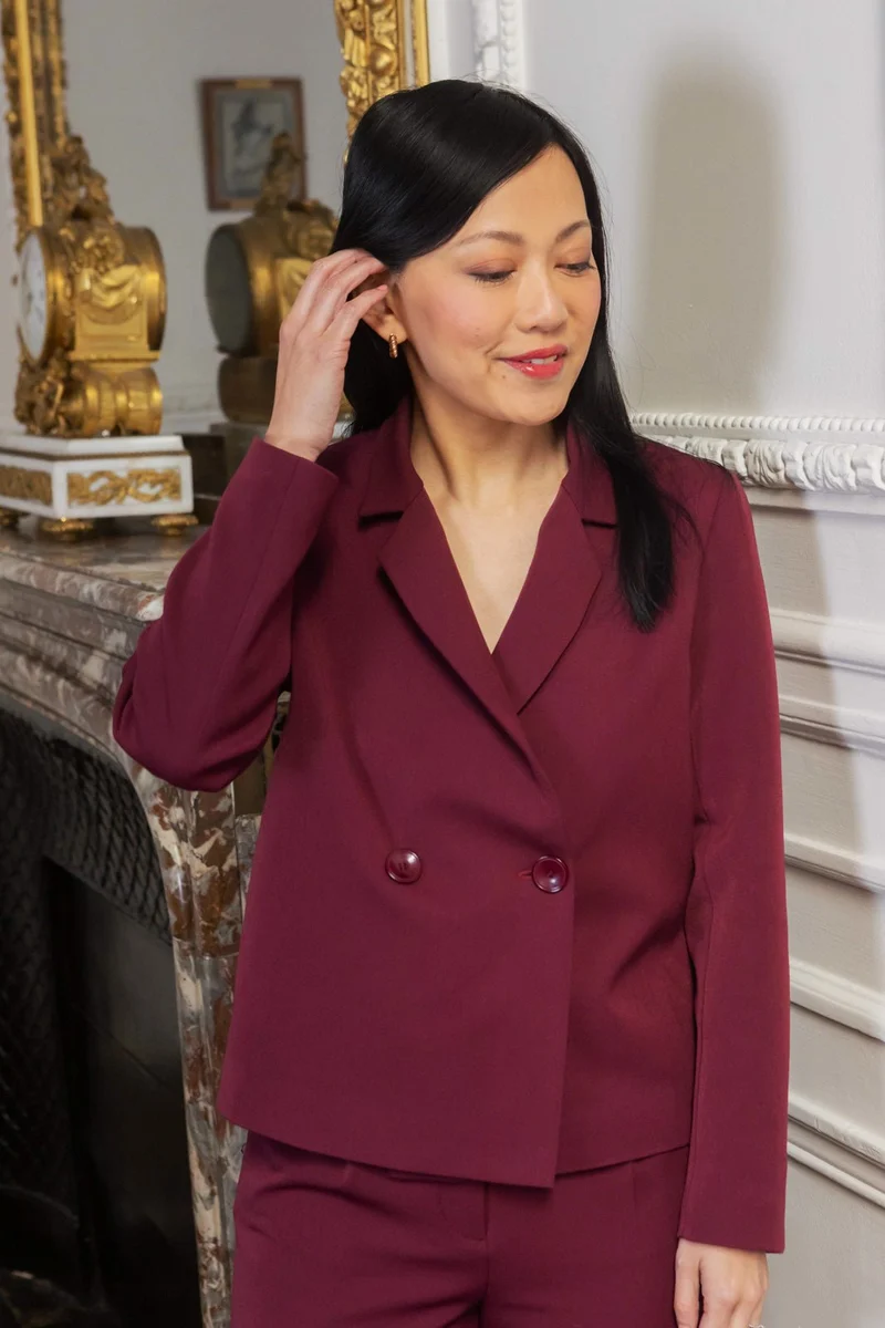 Veste Apolline - cerise