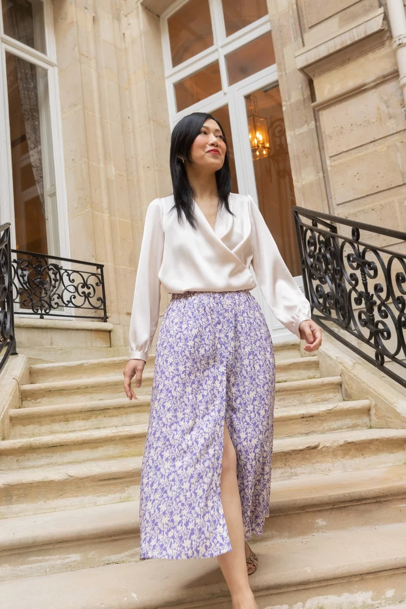 Blouse Estelle - nude