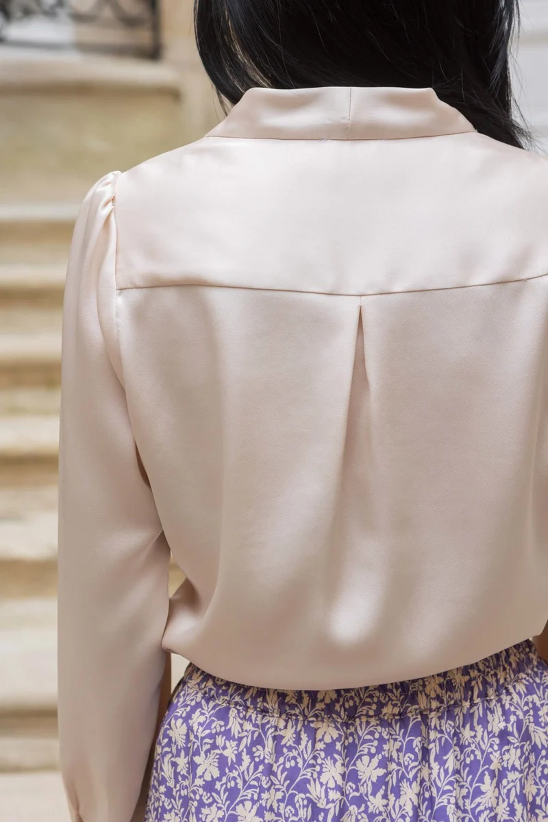 Blouse Estelle - nude
