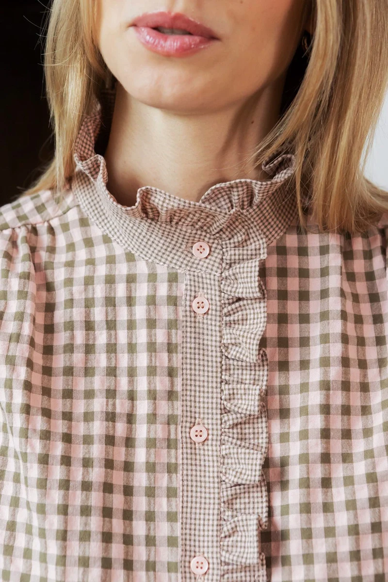 Chemise Isabelle - carreaux