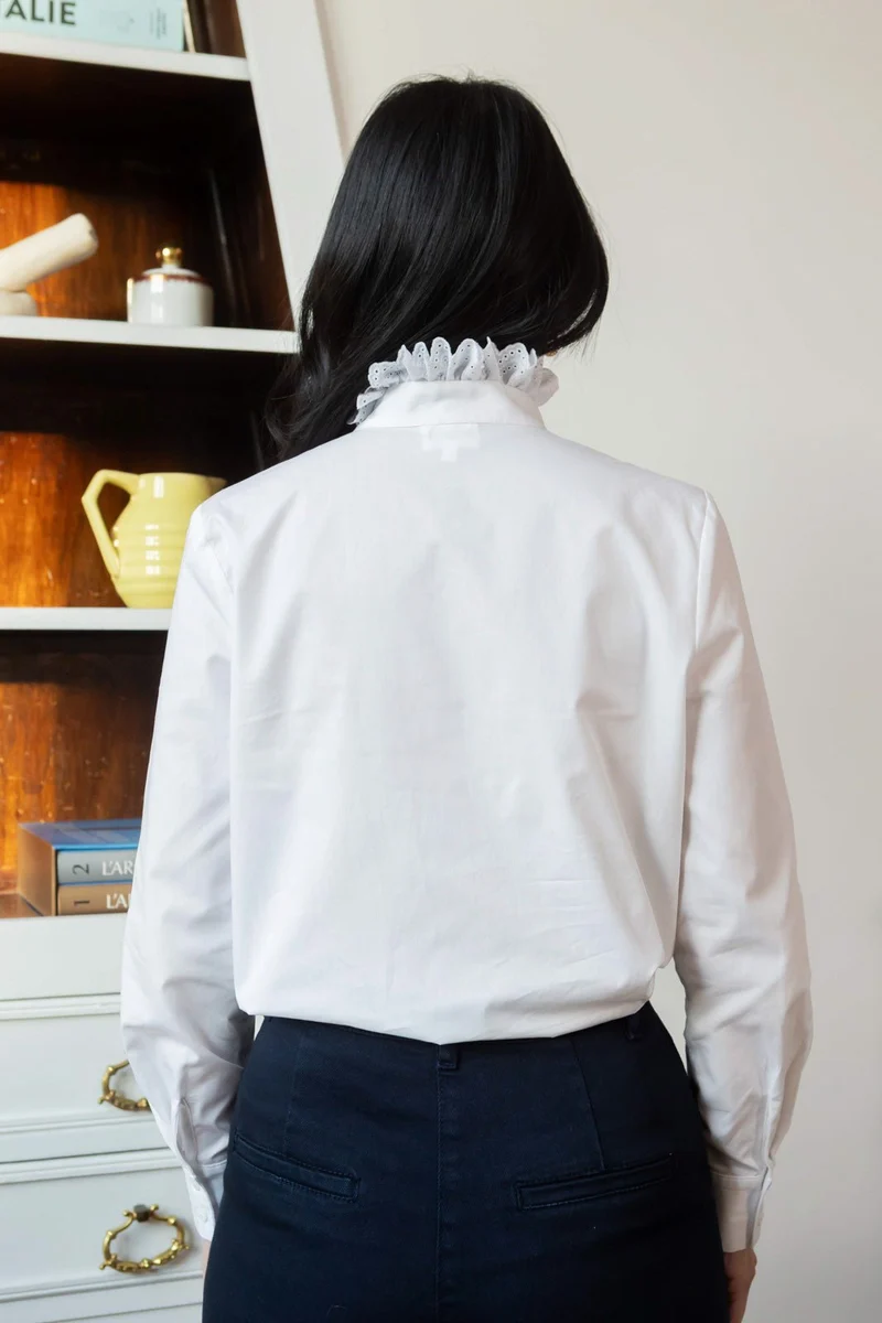 Chemise Isabelle - blanche