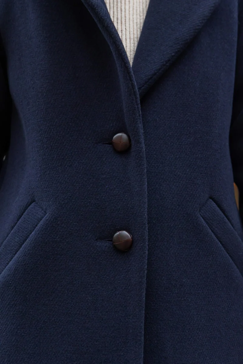 Manteau Françoise - marine