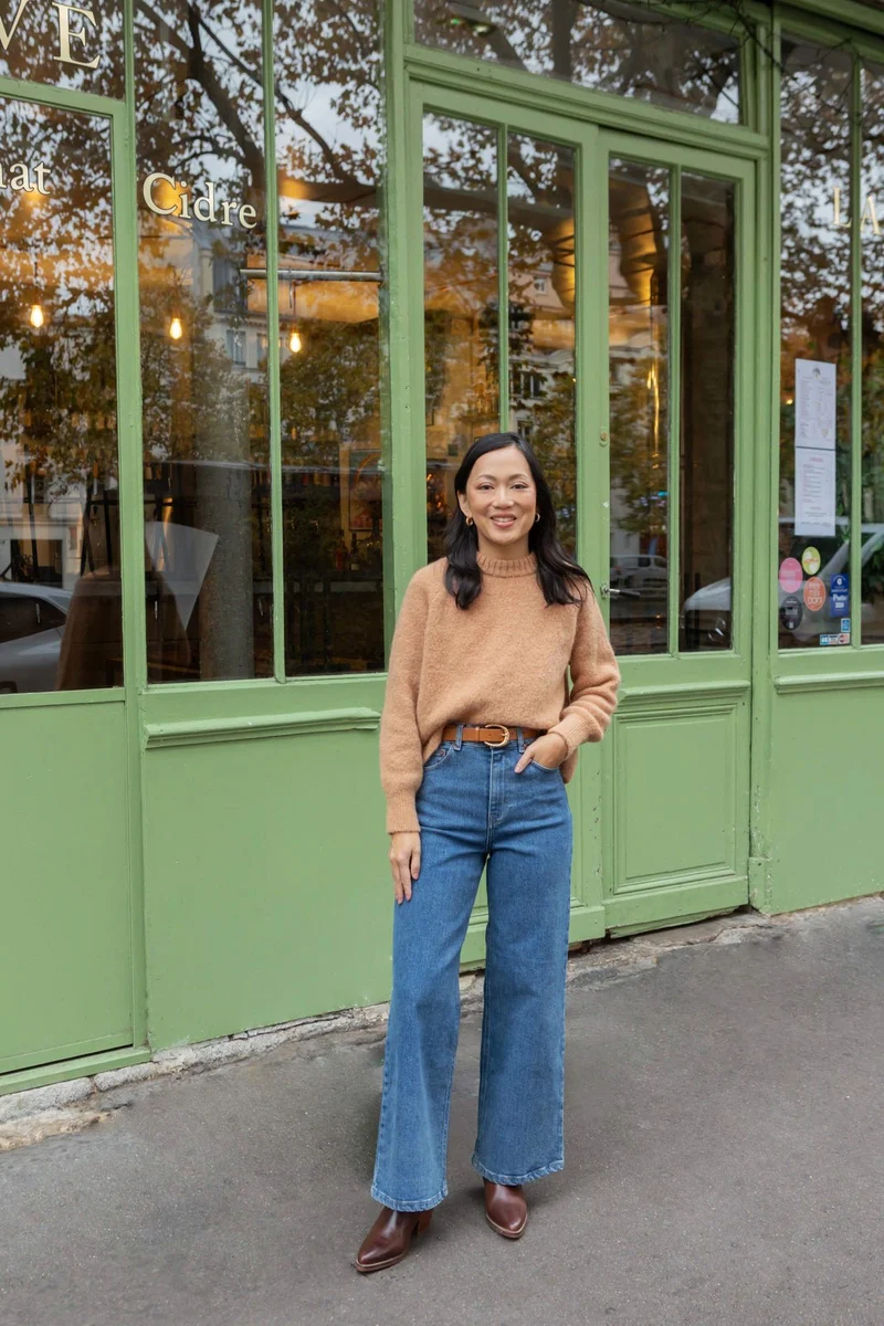 Jean wide Audrey - bleu denim