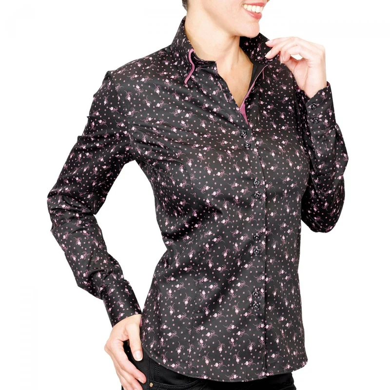 Chemise femme double col coupe cintrée WILMA Andrew Mac Allister