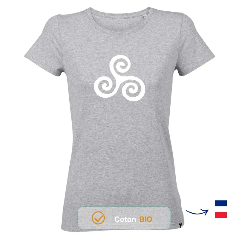T-shirt femme gris | TRIA