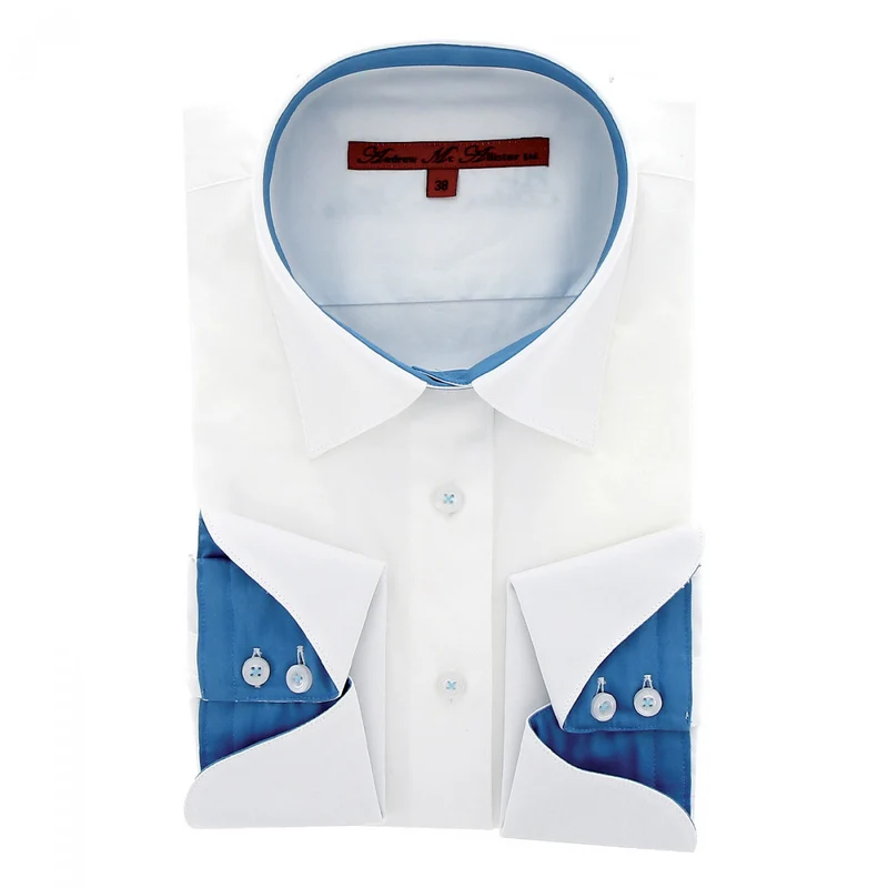 Chemise femme brodée coupe cintrée PAIGE Andrew Mac Allister