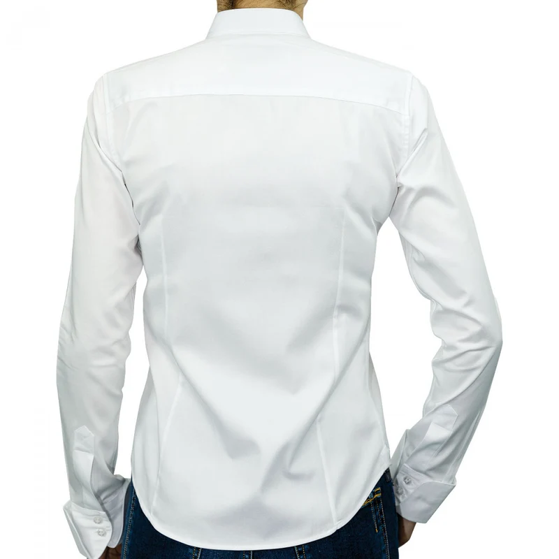 Chemise femme col mao coupe cintrée LEXINGTON Andrew Mac Allister
