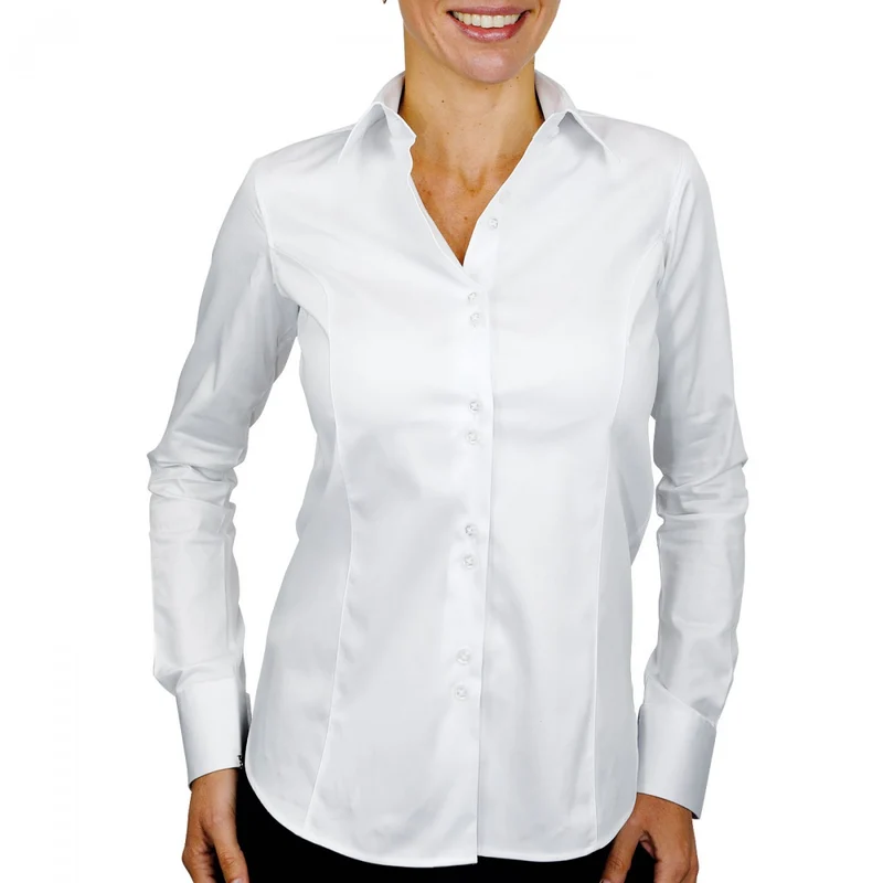 Chemise femme col italien coupe cintrée CLEVELAND Andrew Mac Allister