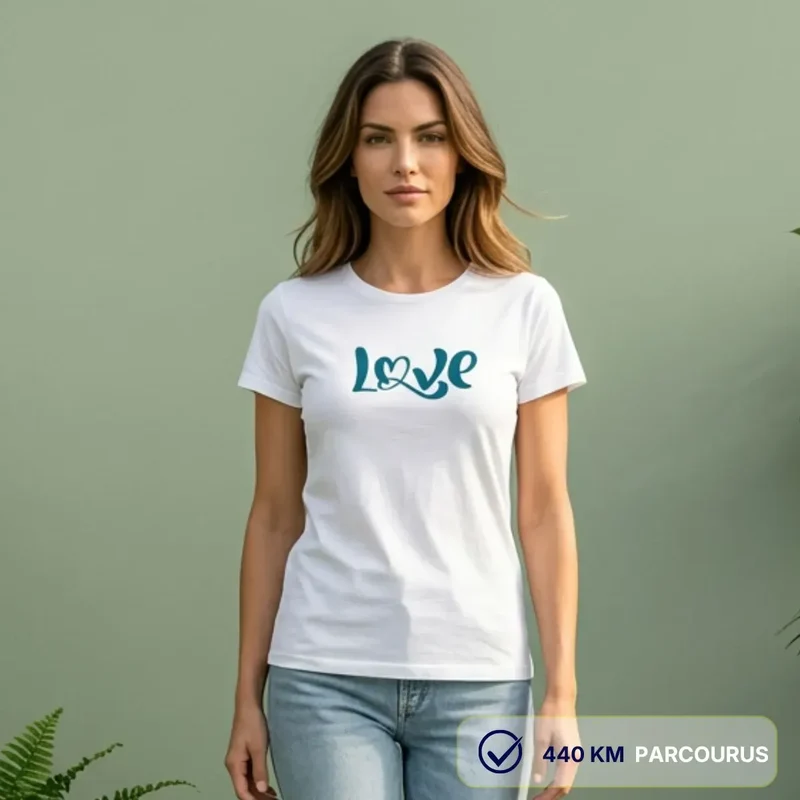 T-shirt femme blanc | LOVER