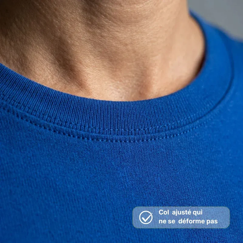 T-shirt femme bleu roi | LEVANT