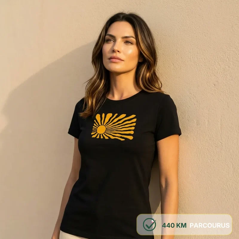 T-shirt femme noir | LEVANT