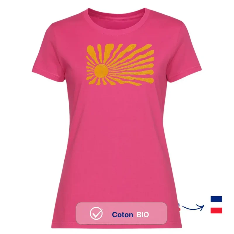 T-shirt femme rose | LEVANT