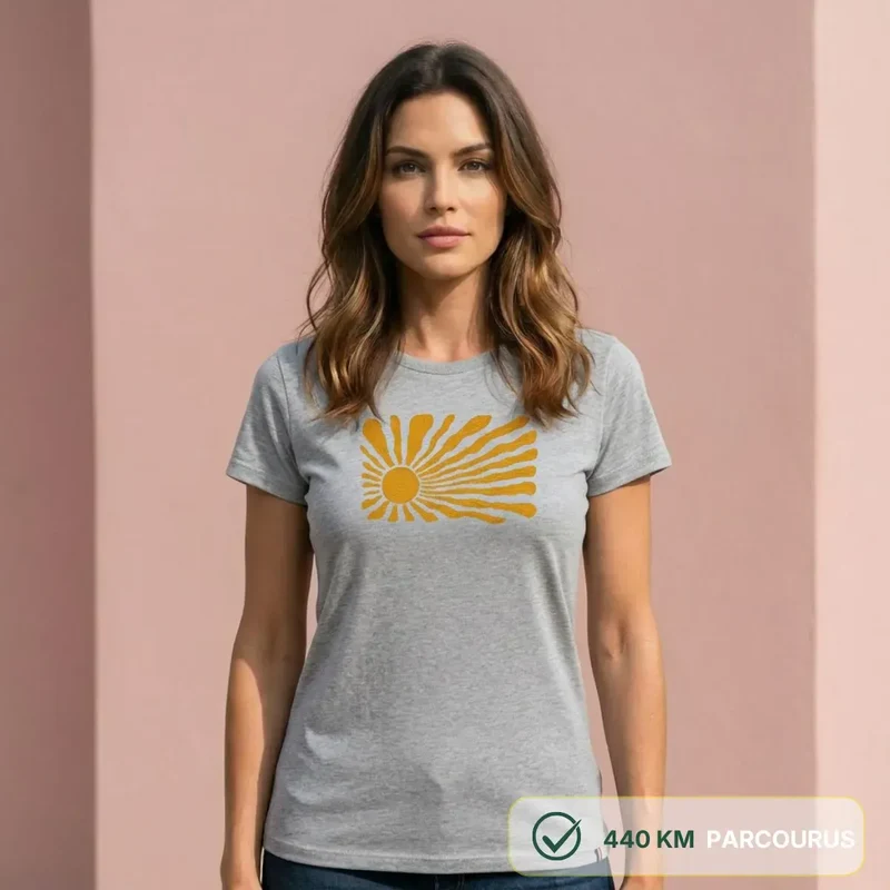 T-shirt femme gris | LEVANT