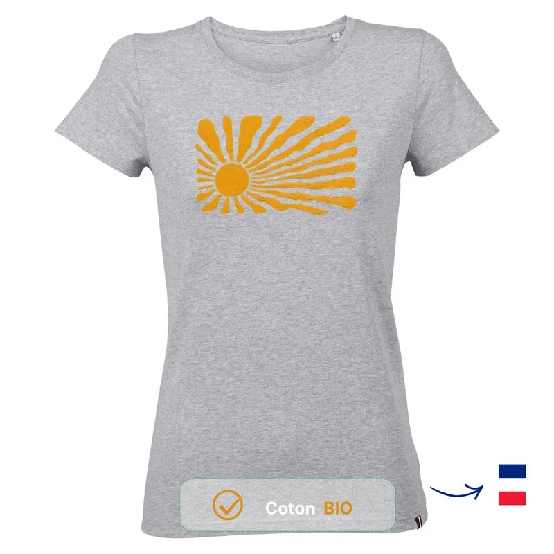 T-shirt femme gris | LEVANT