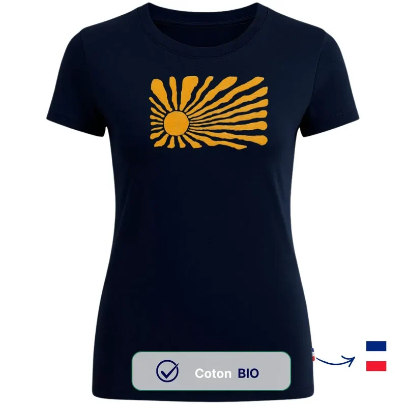 T-shirt femme bleu | LEVANT