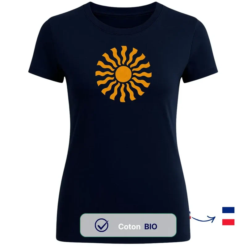 T-shirt femme bleu | SOLEA