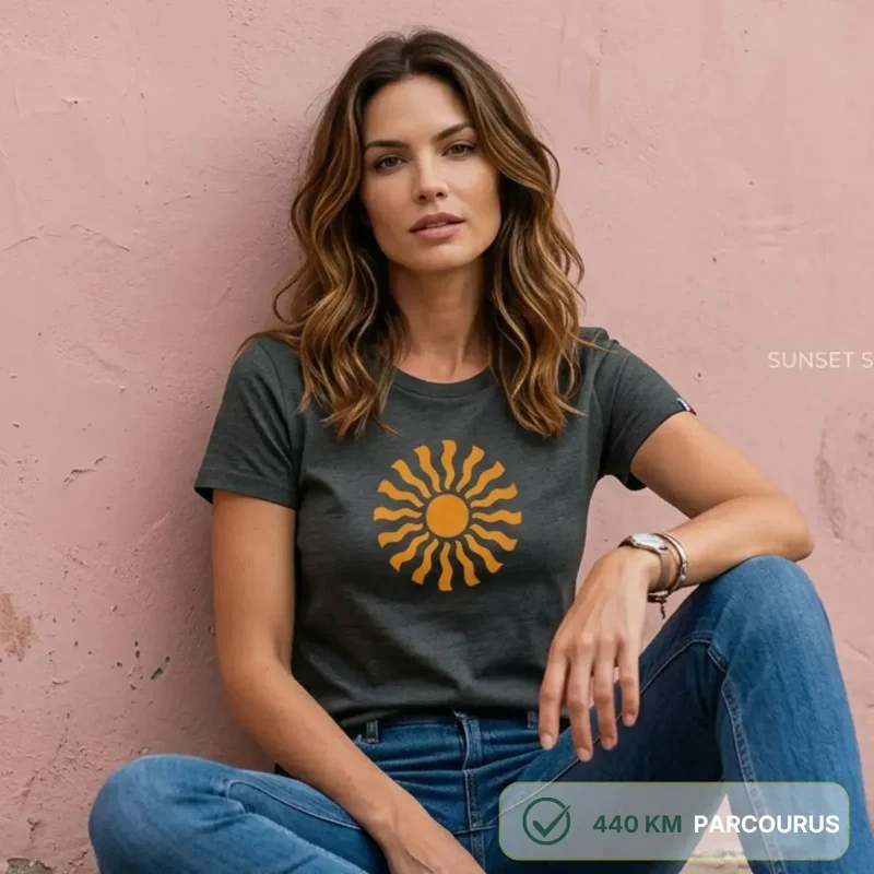 T-shirt femme gris | SOLEA