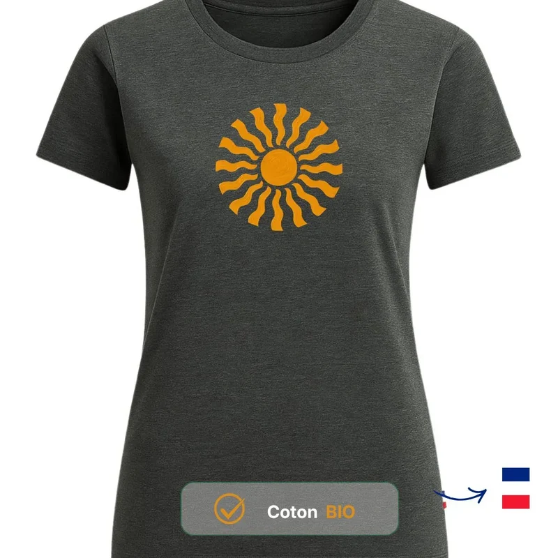 T-shirt femme gris | SOLEA