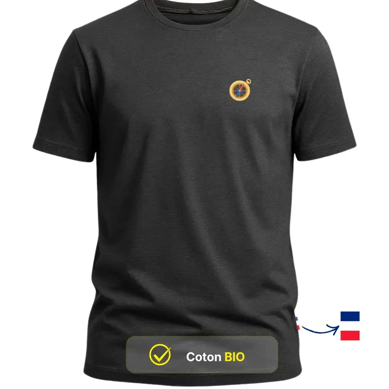 T-shirt Homme Gris chiné | BOUSSOLE