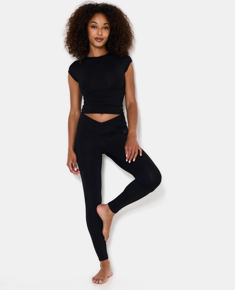 Legging de sport taille croisée Flow by pimkie