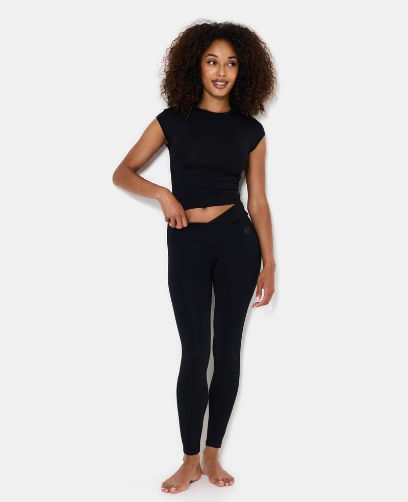 Legging de sport taille croisée Flow by pimkie