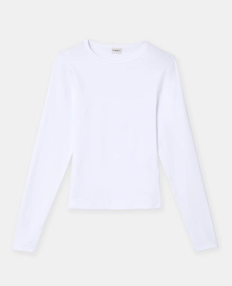 T-shirt manches longues col rond