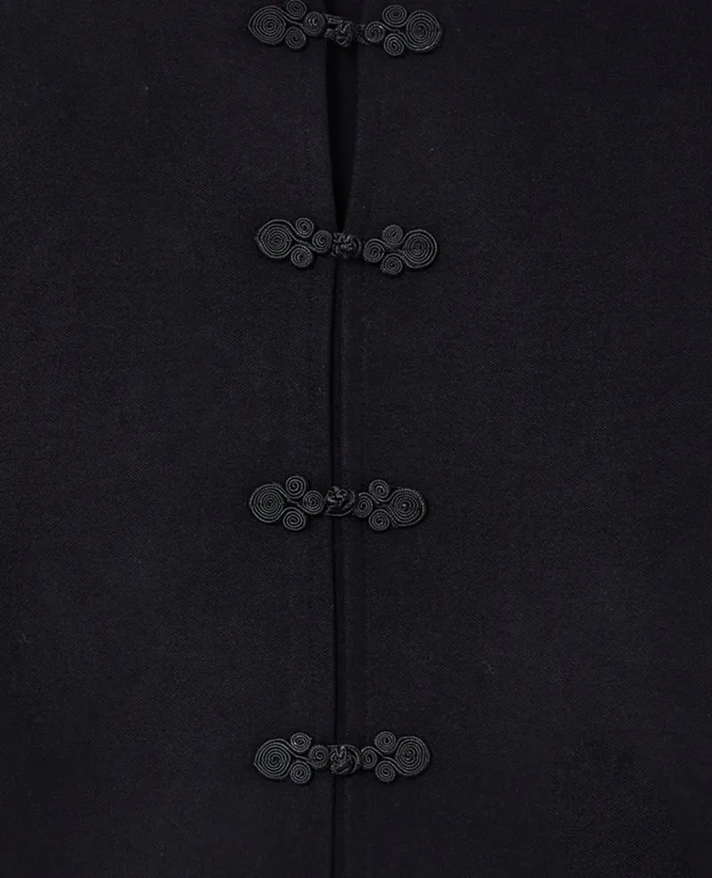 Veste molleton esprit asiatique