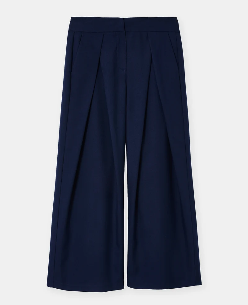 Pantalon city avec plis devant