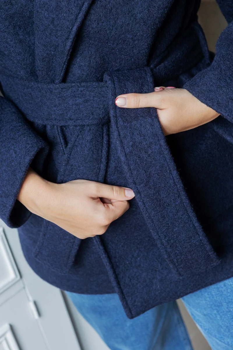 Manteau Yoko - marine