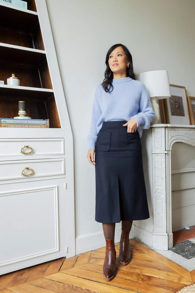 Pull Ilona - bleu lilas